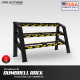 Rack Dumbbell TB67 ชั้นวางดัมเบล 3 ชั้น โครงสร้างขนาดใหญ่