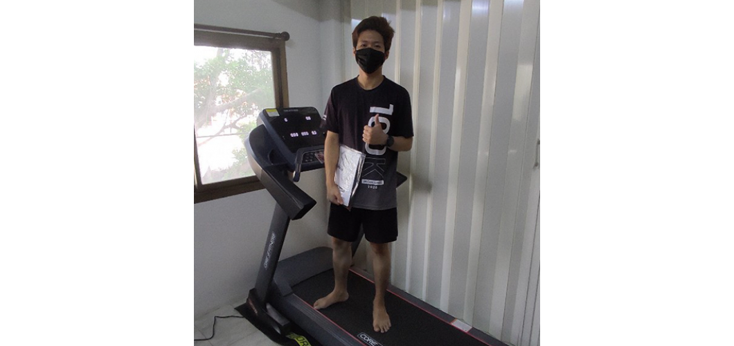 ขอขอบคุณ แบงค์ อนุวา สั่งซื้อ CORE-FITNESS - FIT RUN ลู่วิ่งไฟฟ้า มอเตอร์ AC 5HP (Peak 7HP)