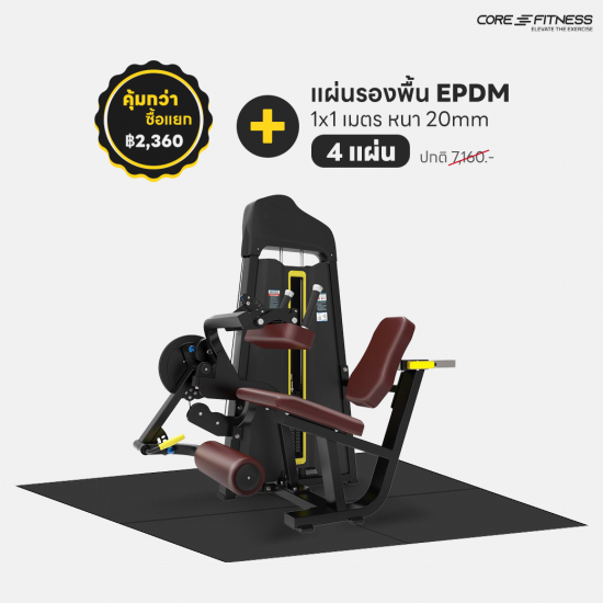 Seated Leg curl/extension TE25 เครื่องบริหารกล้ามขา มาตรฐานฟิตเนสเซ็นเตอร์