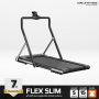 Flex Slim 5.5HP DC ลู่วิ่งไฟฟ้า ปุ่มควบคุมอัจฉริยะ โครงสร้างแข็งแรง