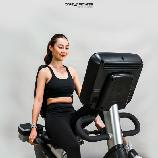 #Test CORE-FITNESS Recumbent Bike Commercial up จักรยานนั่งเอนปั่น