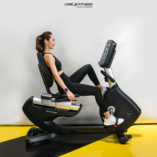 #Test CORE-FITNESS Recumbent Bike Commercial up จักรยานนั่งเอนปั่น