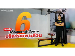 6 เครื่องออกกำลังกายบริหารเฉพาะส่วน