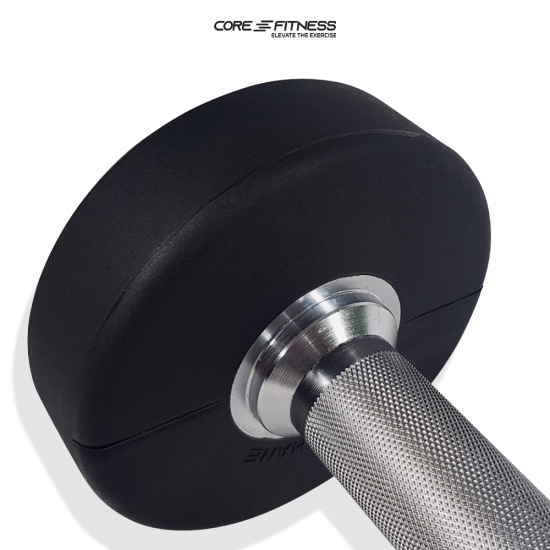 Dumbbell (P5938) ดัมเบลหุ้มยาง มาตรฐานฟิตเนส - 1 ชิ้น