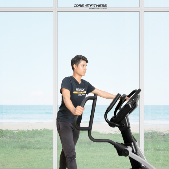 Fit Climb Auto Incline Elliptical Trainer เครื่องเดินวงรี ปรับระดับความชัน 2 ระบบ