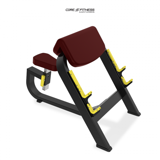 Bench Seated Preacher Curl TB44 ม้านั่งบริหารกล้ามเนื้อแขน มาตรฐานฟิตเนสเซ็นเตอร์