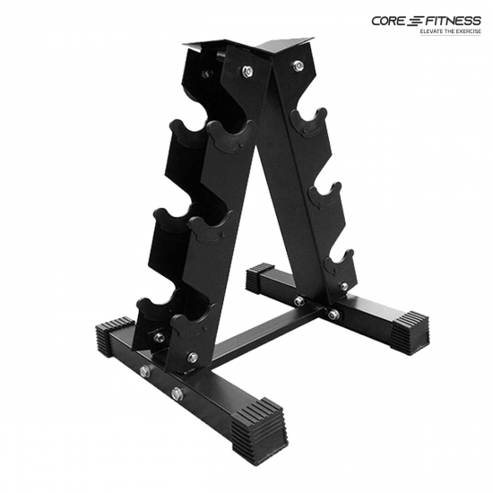 Dumbbell Tower Rack ชั้นวางแนวตั้ง + ชุดดัมเบล พร้อมใช้งาน