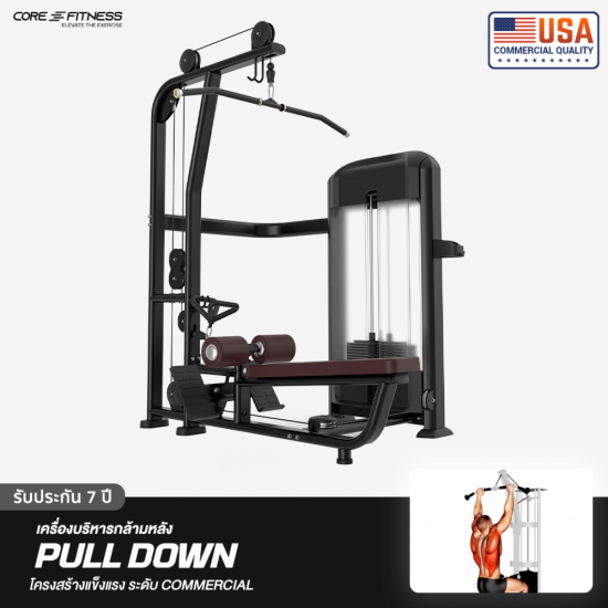 Lat Pulldown/Seated Row TF30 (Dual Function) เครื่องบริหารกล้ามเนื้อหลัง มาตรฐานฟิตเนสเซ็นเตอร์