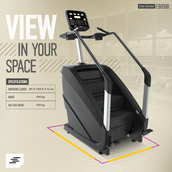 Stair Climber EB8900 เครื่องออกกำลังกายขึ้นบันไดระบบไฟฟ้า