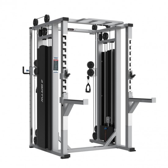TB89C - Functional trainer and squat rack เครื่องออกกำลังกายมัลติฟังก์ชั่น สมิทแมชชีน มาตรฐานฟิตเนสเซ็นเตอร์ TB89C - Functional trainer and squat rack เครื่องออกกำลังกายมัลติฟังก์ชั่น สมิทแมชชีน มาตรฐานฟิตเนสเซ็นเตอร์