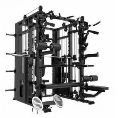 DZ109 - MULTIFUNCTIONAL TRAINER&SMITH&SQUAT เครื่องออกกำลังกายมัลติฟังก์ชั่น สมิทแมชชีน มาตรฐานฟิตเนสเซ็นเตอร์