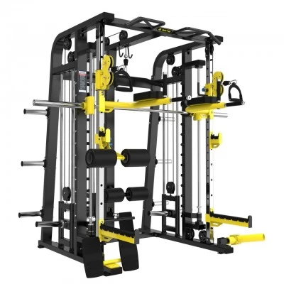 DZ93 - MULTIFUNCTIONAL TRAINER&SMITH&SQUAT เครื่องออกกำลังกายมัลติฟังก์ชั่น สมิทแมชชีน มาตรฐานฟิตเนสเซ็นเตอร์