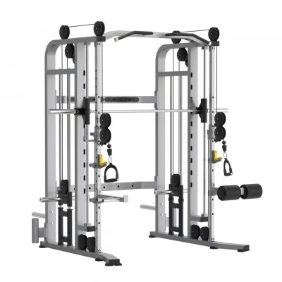 TB93 - Smith with Functional Trainer Squat Rack 3 in one เครื่องออกกำลังกายมัลติฟังก์ชั่น สมิทแมชชีน มาตรฐานฟิตเนสเซ็นเตอร์